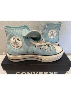 Converse Chuck Taylor All Star High Top Sneakers in Light Te